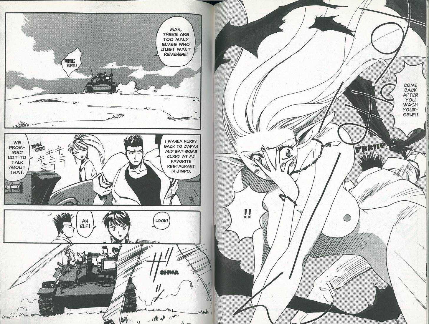Those Who Hunt Elves Chapter 5 page 2 - Chapter 5 : The Elf Who Wants to Get Stripped!?