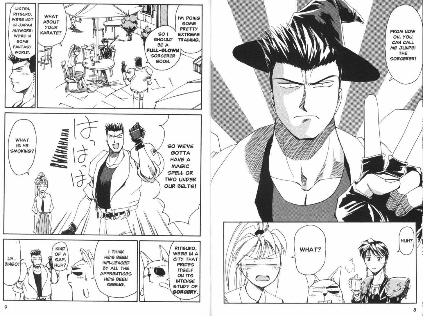 Those Who Hunt Elves Chapter 6 page 7 - Chapter 6 : The Man Who Kicks Low