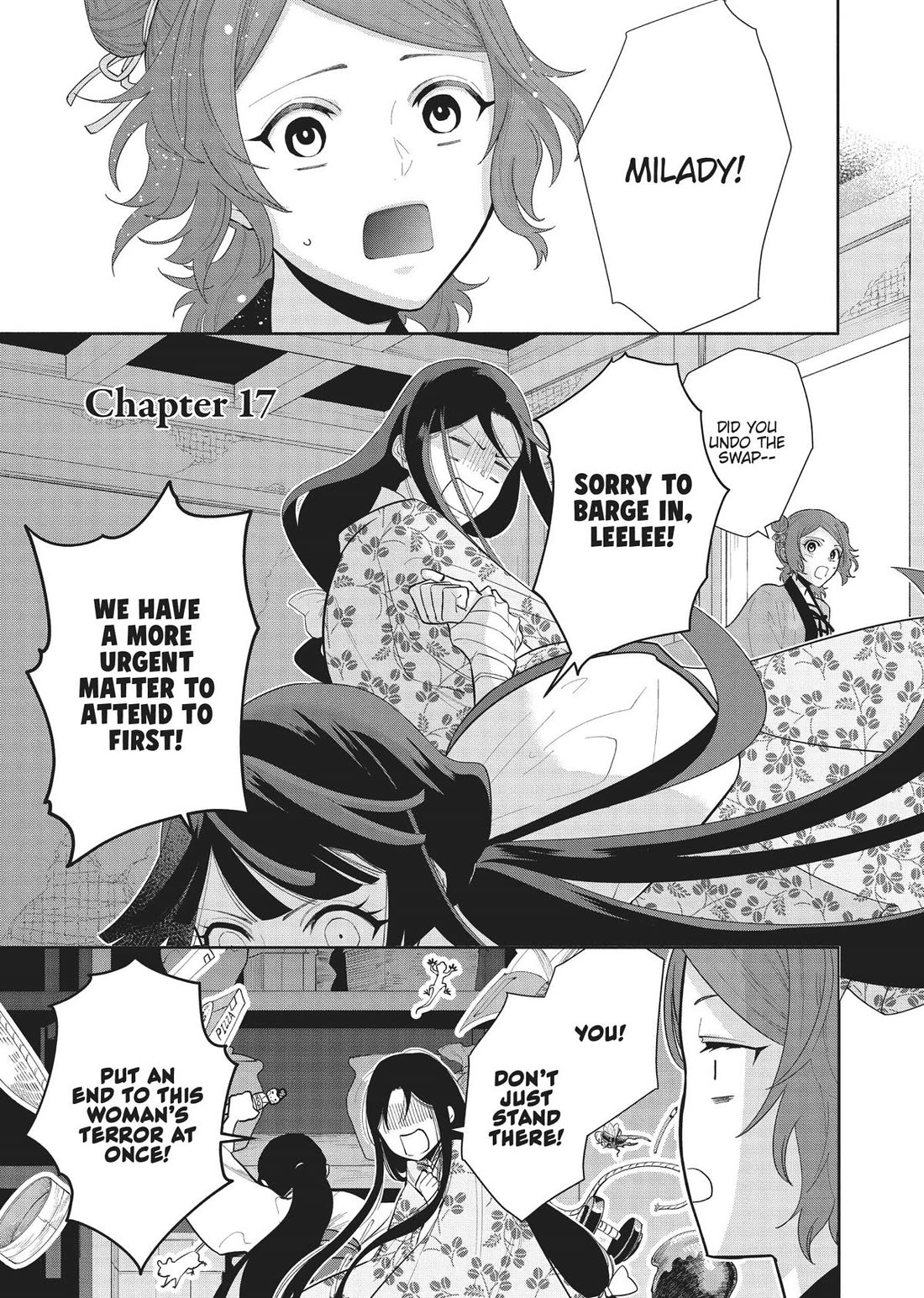 Though I Am an Inept Villainess ~Tale of the Butterfly-Rat Swap in the Maiden Court~ Chapter 17 page 1 - Chapter 17