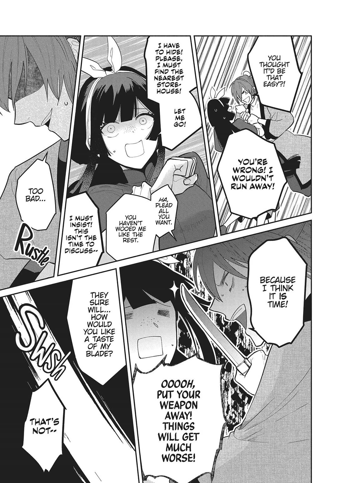 Though I Am an Inept Villainess ~Tale of the Butterfly-Rat Swap in the Maiden Court~ Chapter 27 page 5 - Chapter 27