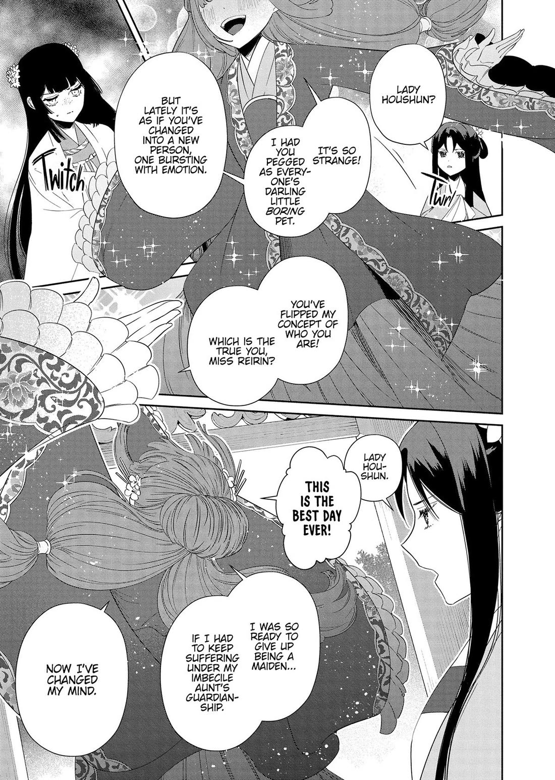 Though I Am an Inept Villainess ~Tale of the Butterfly-Rat Swap in the Maiden Court~ Chapter 40 page 28 - Chapter 40