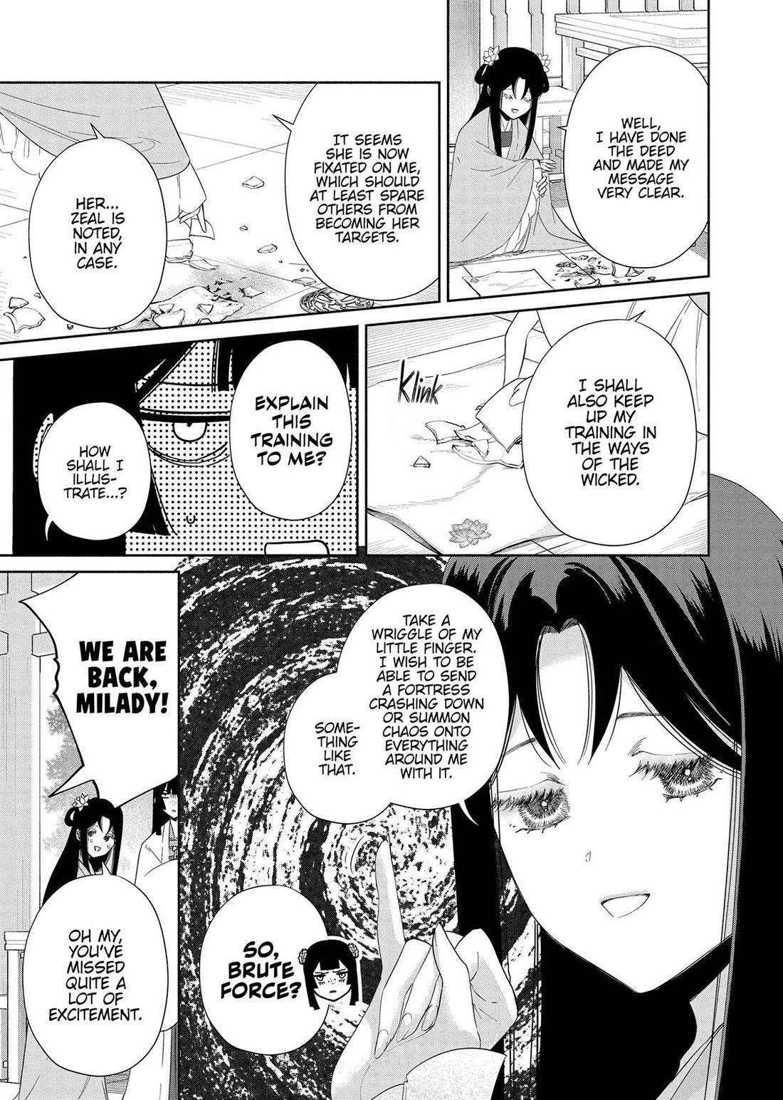 Though I Am an Inept Villainess ~Tale of the Butterfly-Rat Swap in the Maiden Court~ Chapter 40 page 32 - Chapter 40