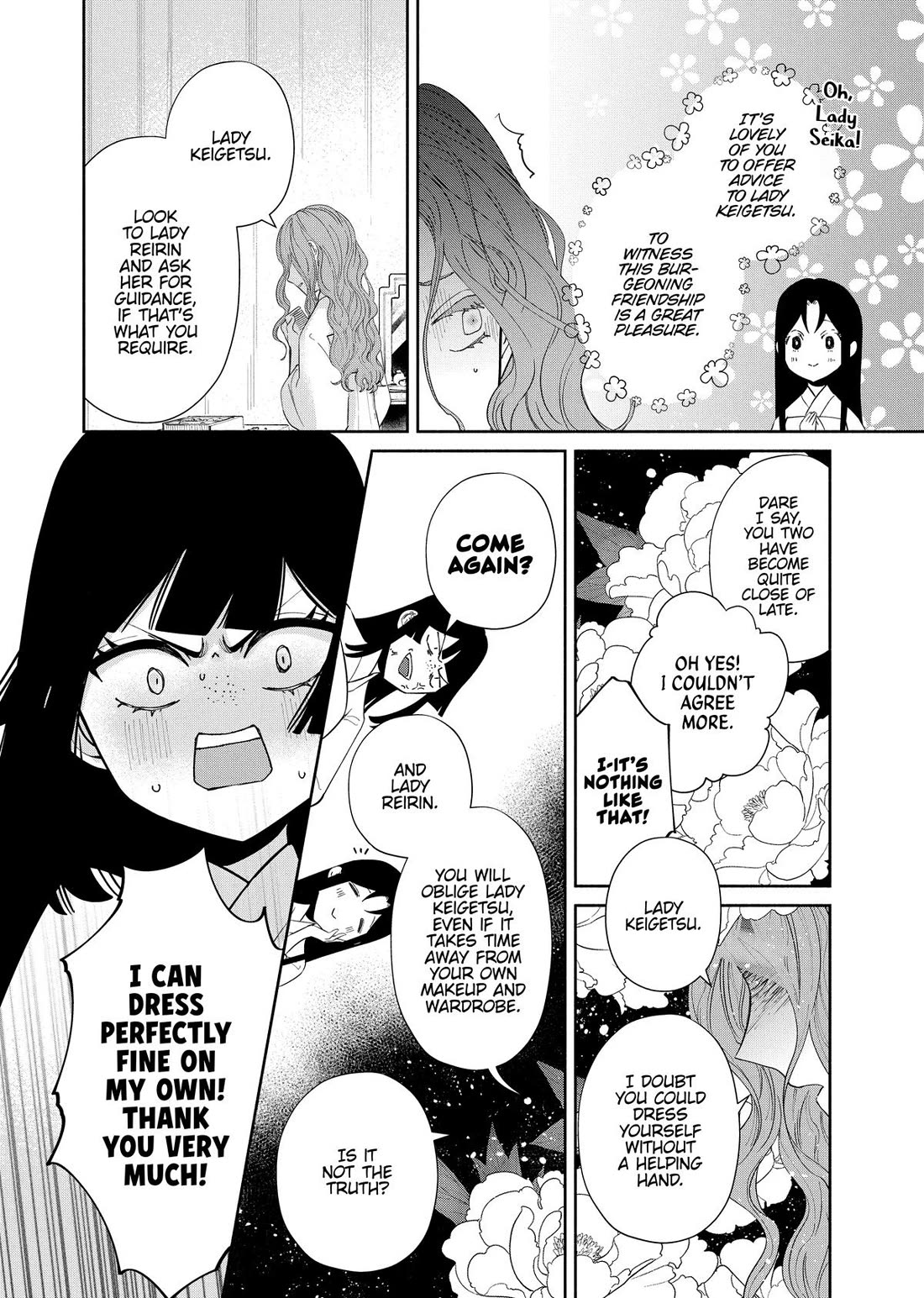 Though I Am an Inept Villainess ~Tale of the Butterfly-Rat Swap in the Maiden Court~ Chapter 41 page 36 - Chapter 41