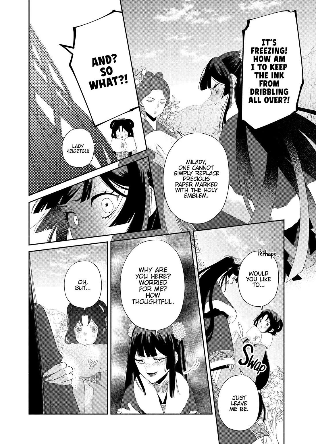 Though I Am an Inept Villainess ~Tale of the Butterfly-Rat Swap in the Maiden Court~ Chapter 43 page 24 - Chapter 43
