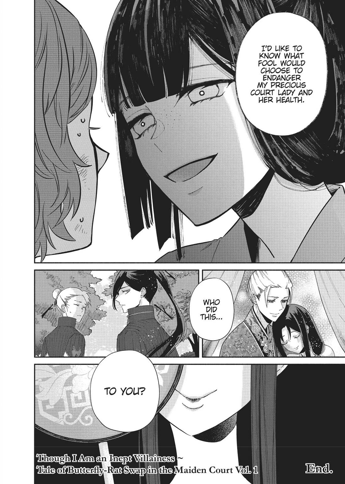 Though I Am an Inept Villainess ~Tale of the Butterfly-Rat Swap in the Maiden Court~ Chapter 5 page 44 - Chapter 5