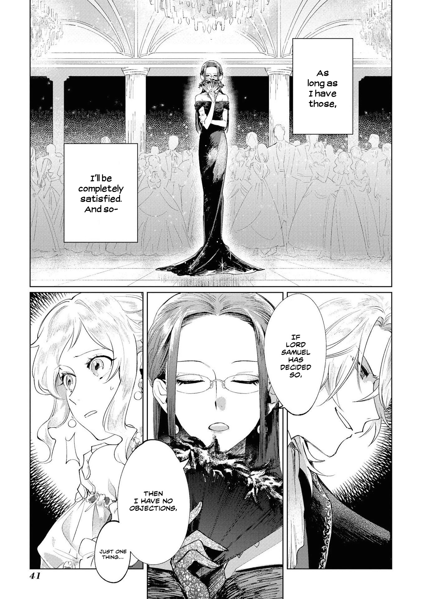 Though I May Be a Villainess, I'll Show You I Can Obtain Happiness! Chapter 1.2 page 18 - Vol.1 Chapter 2: The Tale of the Noble Girl who will go to a Monastery after her Engagement Annulment