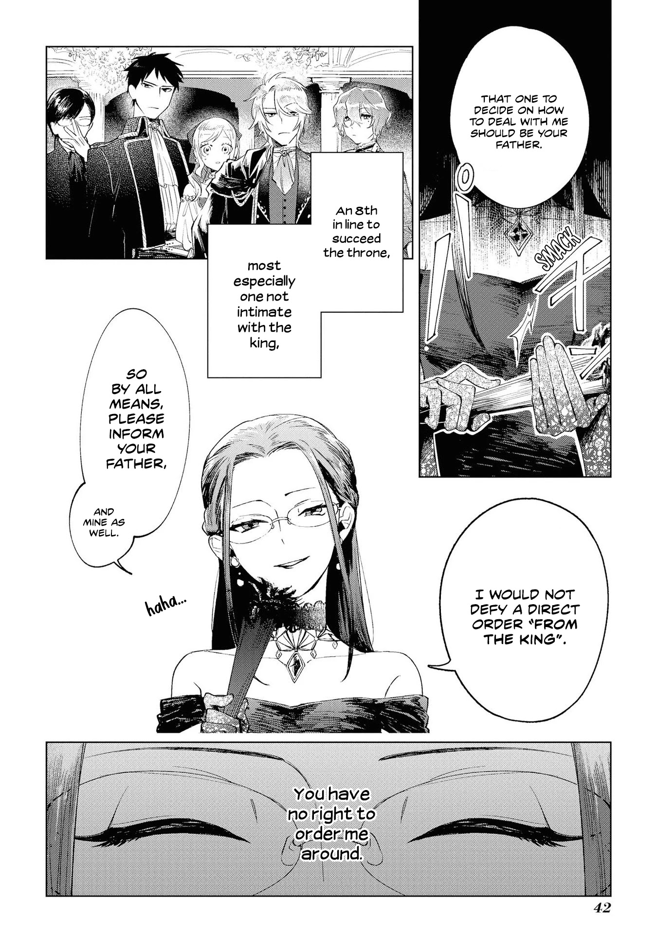 Though I May Be a Villainess, I'll Show You I Can Obtain Happiness! Chapter 1.2 page 19 - Vol.1 Chapter 2: The Tale of the Noble Girl who will go to a Monastery after her Engagement Annulment