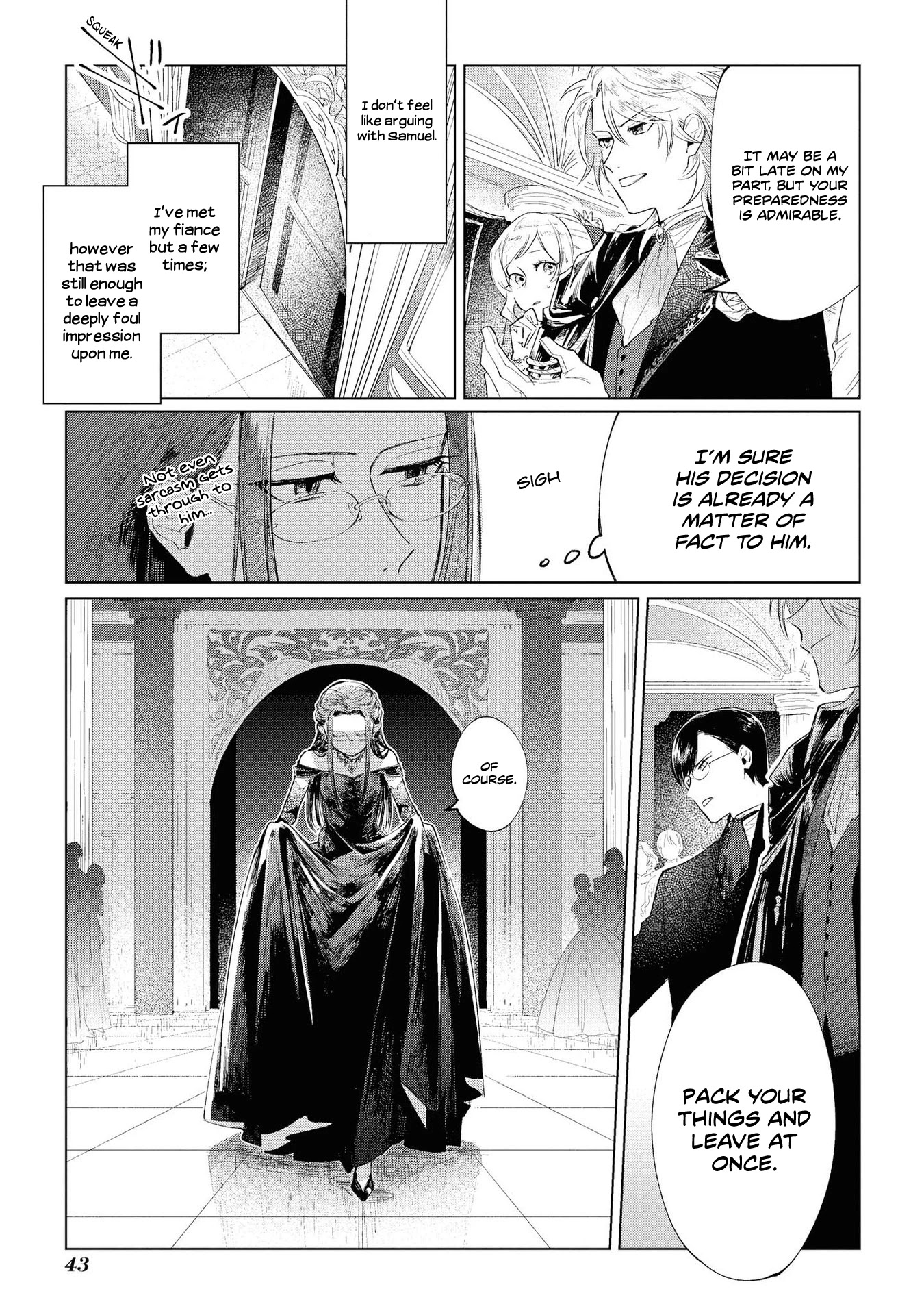 Though I May Be a Villainess, I'll Show You I Can Obtain Happiness! Chapter 1.2 page 20 - Vol.1 Chapter 2: The Tale of the Noble Girl who will go to a Monastery after her Engagement Annulment