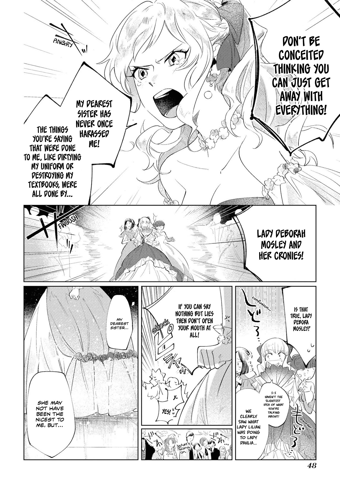 Though I May Be a Villainess, I'll Show You I Can Obtain Happiness! Chapter 1.2 page 25 - Vol.1 Chapter 2: The Tale of the Noble Girl who will go to a Monastery after her Engagement Annulment