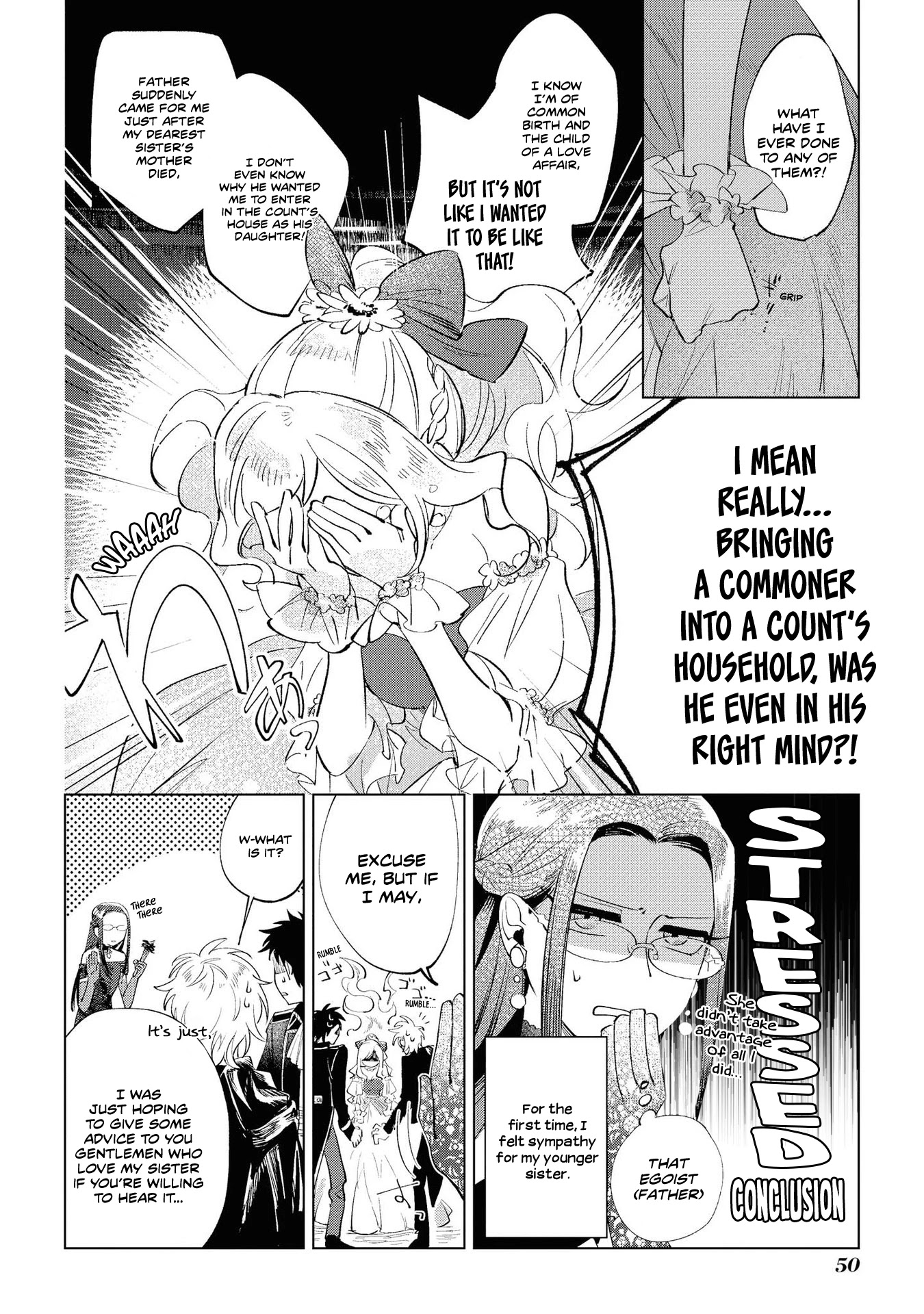 Though I May Be a Villainess, I'll Show You I Can Obtain Happiness! Chapter 1.2 page 27 - Vol.1 Chapter 2: The Tale of the Noble Girl who will go to a Monastery after her Engagement Annulment