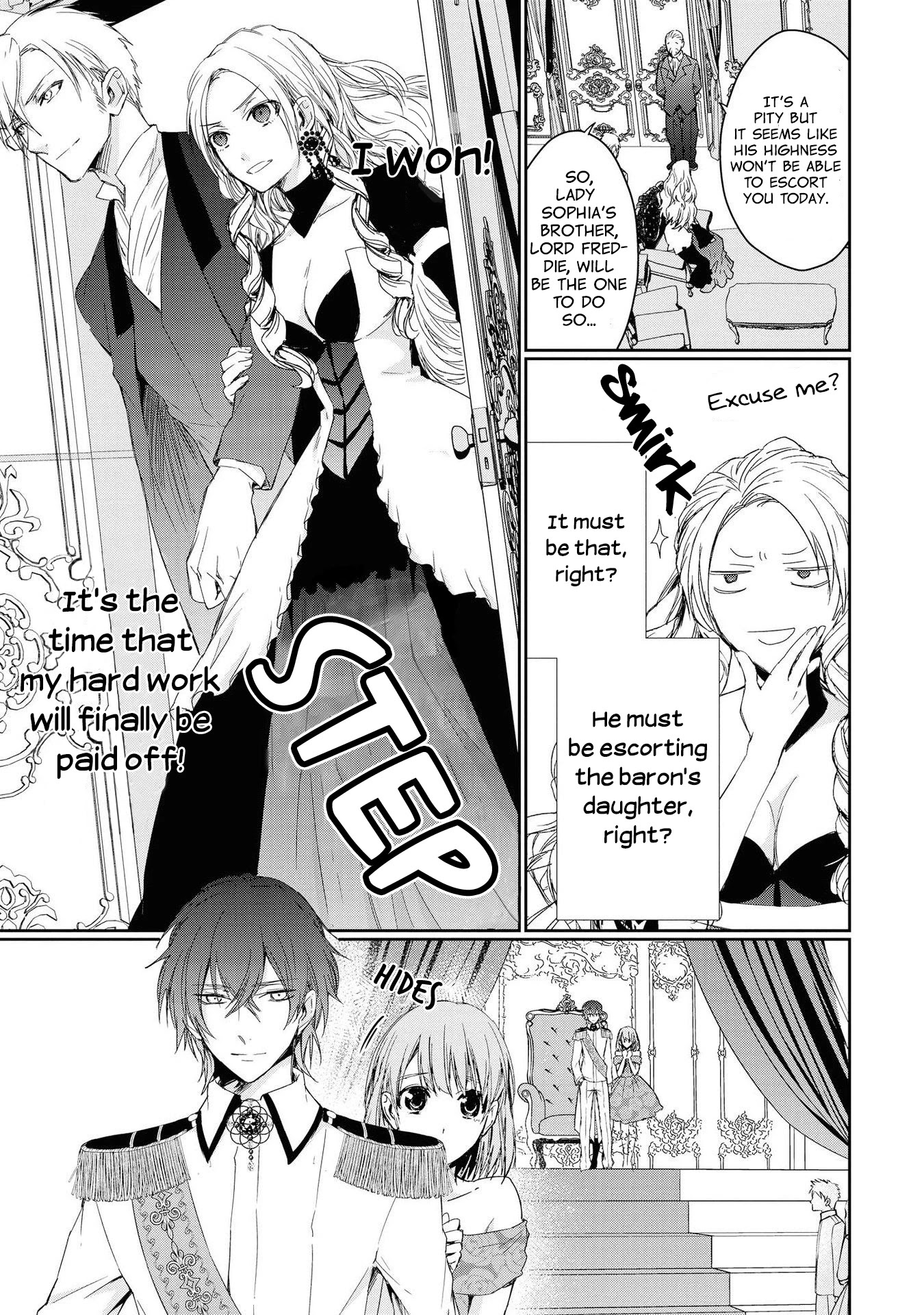 Though I May Be a Villainess, I'll Show You I Can Obtain Happiness! Chapter 1.3 page 14 - Vol.1 Chapter 3: I Will Definitely Get My Engagement Annulled! ~I will become a Villainess!