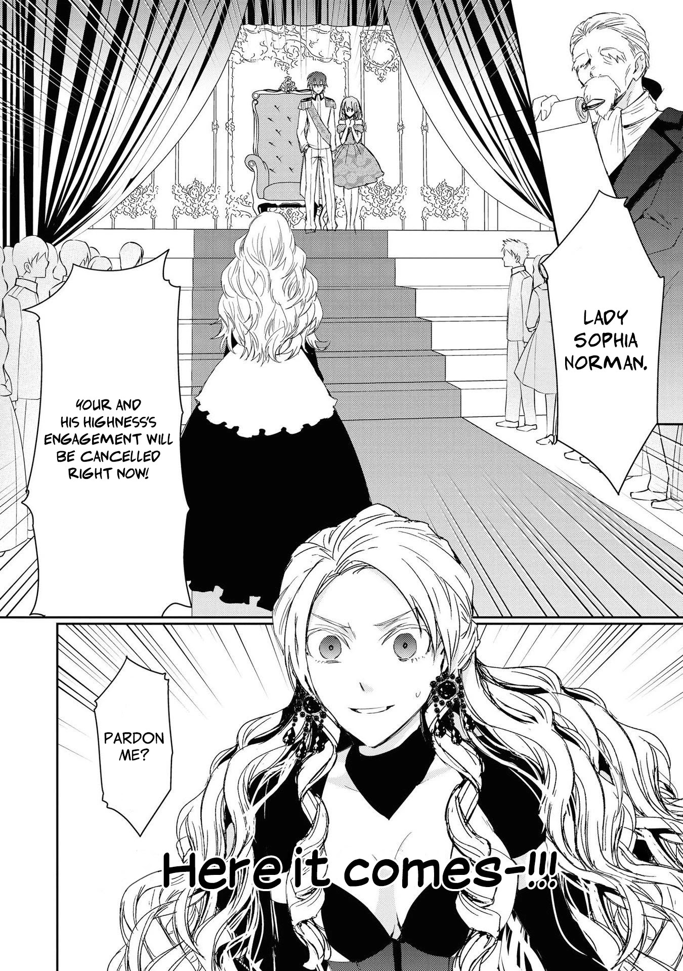 Though I May Be a Villainess, I'll Show You I Can Obtain Happiness! Chapter 1.3 page 15 - Vol.1 Chapter 3: I Will Definitely Get My Engagement Annulled! ~I will become a Villainess!