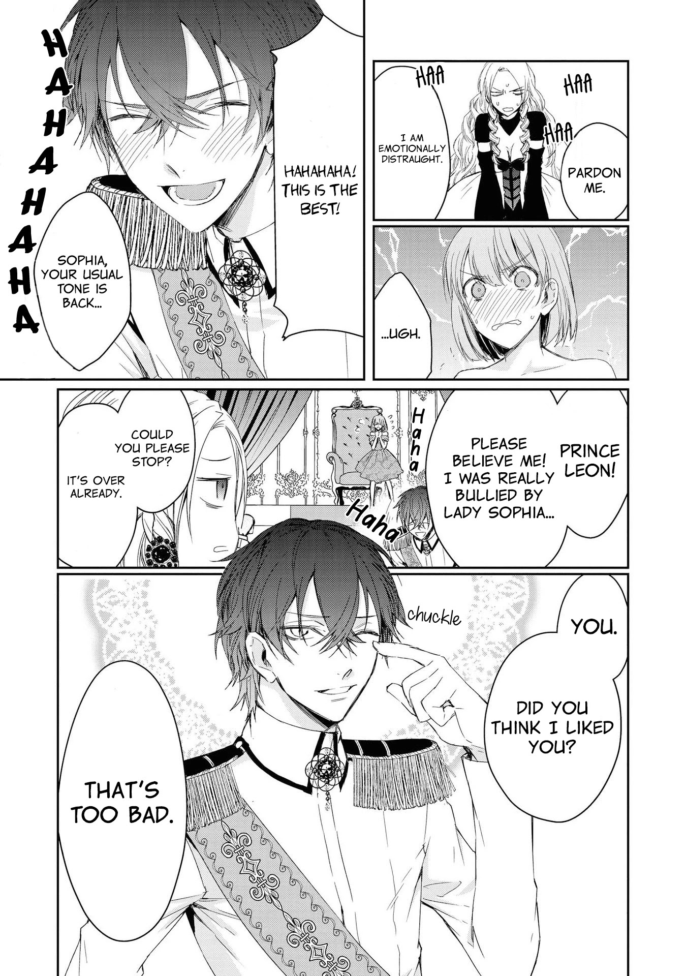 Though I May Be a Villainess, I'll Show You I Can Obtain Happiness! Chapter 1.3 page 26 - Vol.1 Chapter 3: I Will Definitely Get My Engagement Annulled! ~I will become a Villainess!