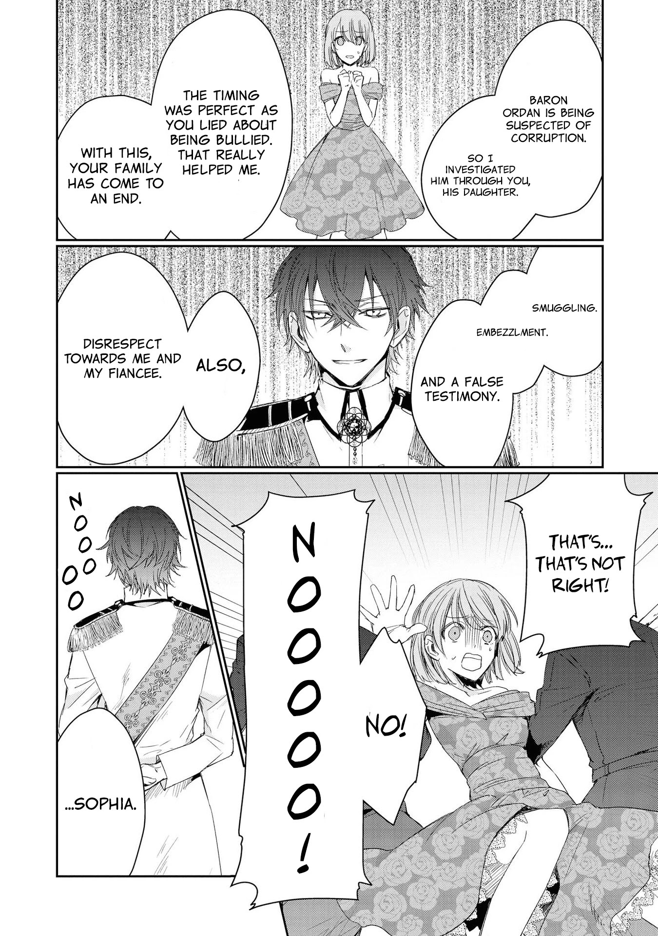 Though I May Be a Villainess, I'll Show You I Can Obtain Happiness! Chapter 1.3 page 27 - Vol.1 Chapter 3: I Will Definitely Get My Engagement Annulled! ~I will become a Villainess!