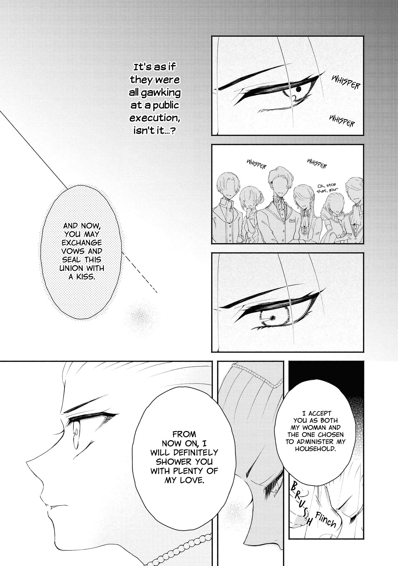 Though I May Be a Villainess, I'll Show You I Can Obtain Happiness! Chapter 1.4 page 10 - Vol.1 Chapter 4: Shall We Walk Hand in Hand Down the Flowery Path of Evil?