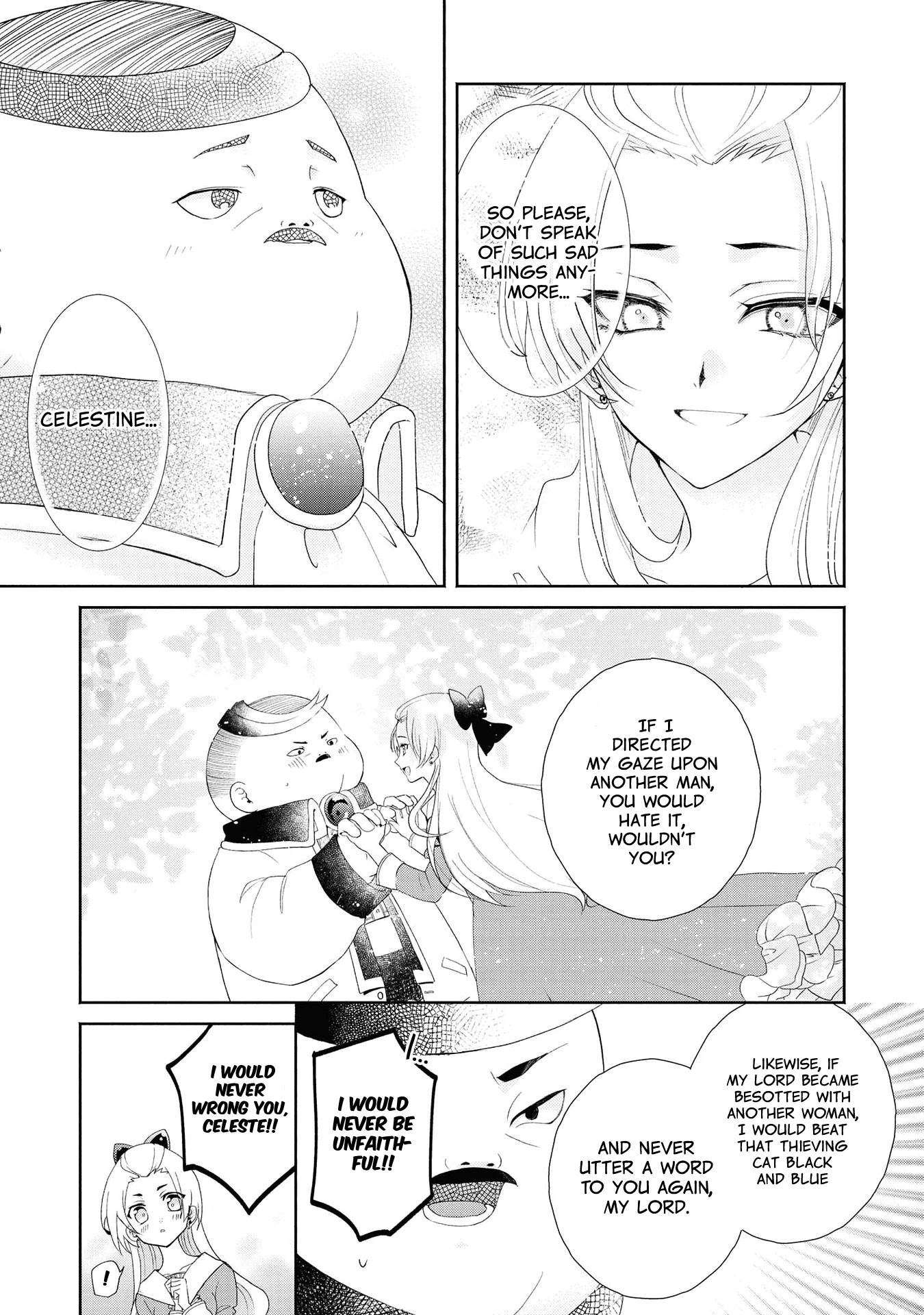Though I May Be a Villainess, I'll Show You I Can Obtain Happiness! Chapter 1.4 page 24 - Vol.1 Chapter 4: Shall We Walk Hand in Hand Down the Flowery Path of Evil?