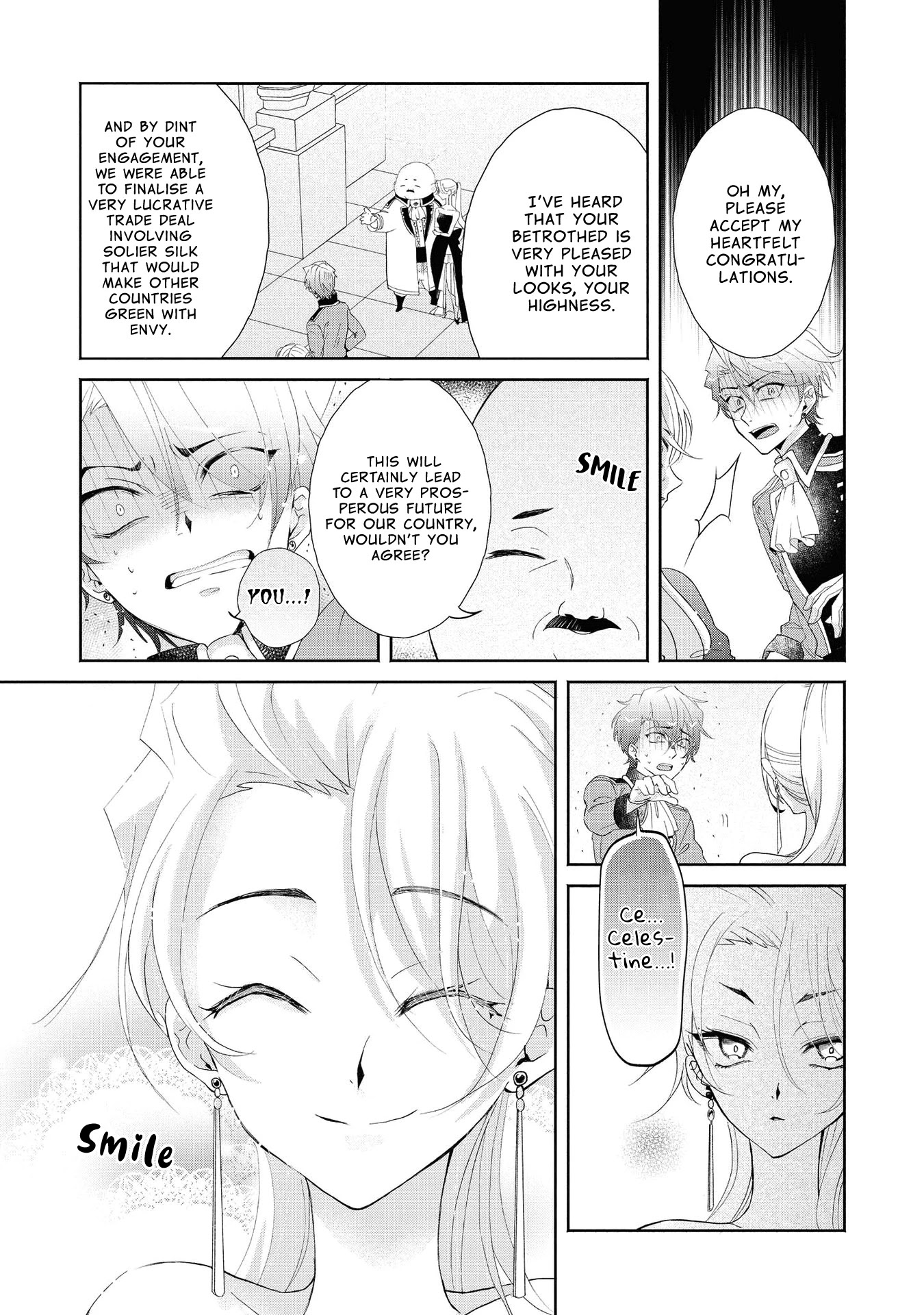 Though I May Be a Villainess, I'll Show You I Can Obtain Happiness! Chapter 1.4 page 32 - Vol.1 Chapter 4: Shall We Walk Hand in Hand Down the Flowery Path of Evil?