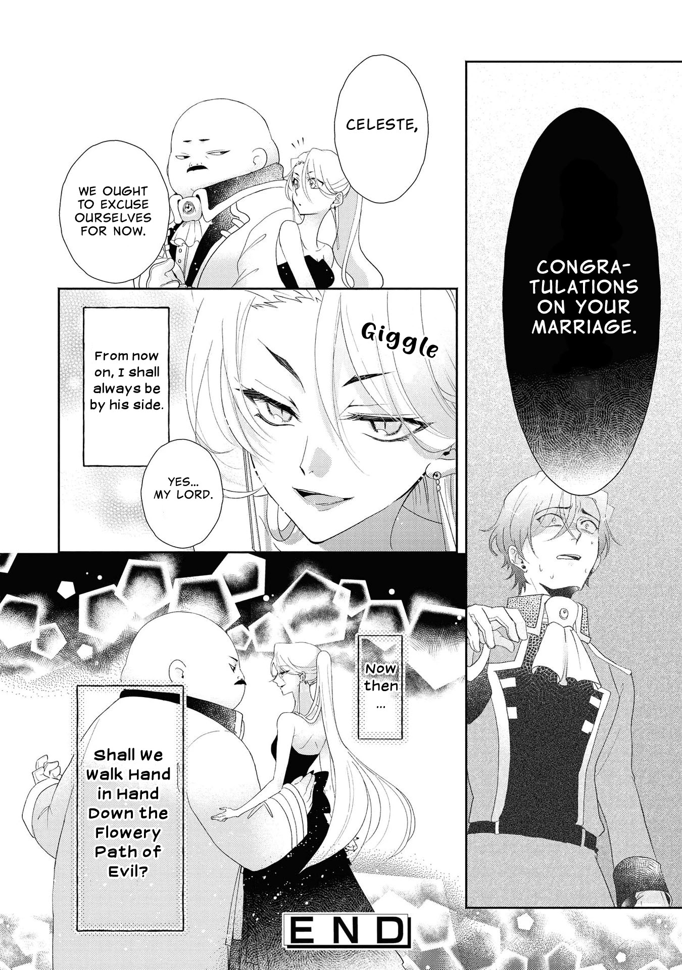 Though I May Be a Villainess, I'll Show You I Can Obtain Happiness! Chapter 1.4 page 33 - Vol.1 Chapter 4: Shall We Walk Hand in Hand Down the Flowery Path of Evil?