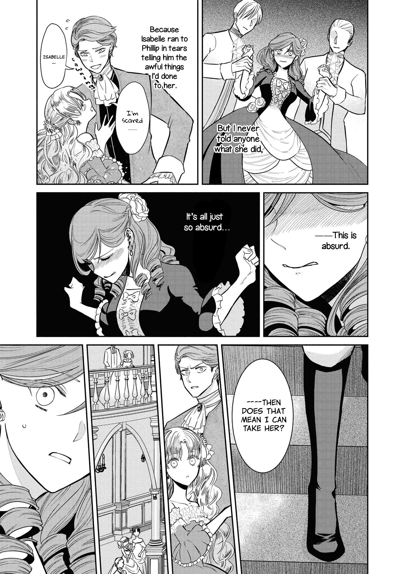 Though I May Be a Villainess, I'll Show You I Can Obtain Happiness! Chapter 1.5 page 11 - Vol.1 Chapter 5: The Villainess Trifles with the Second Prince's First Love