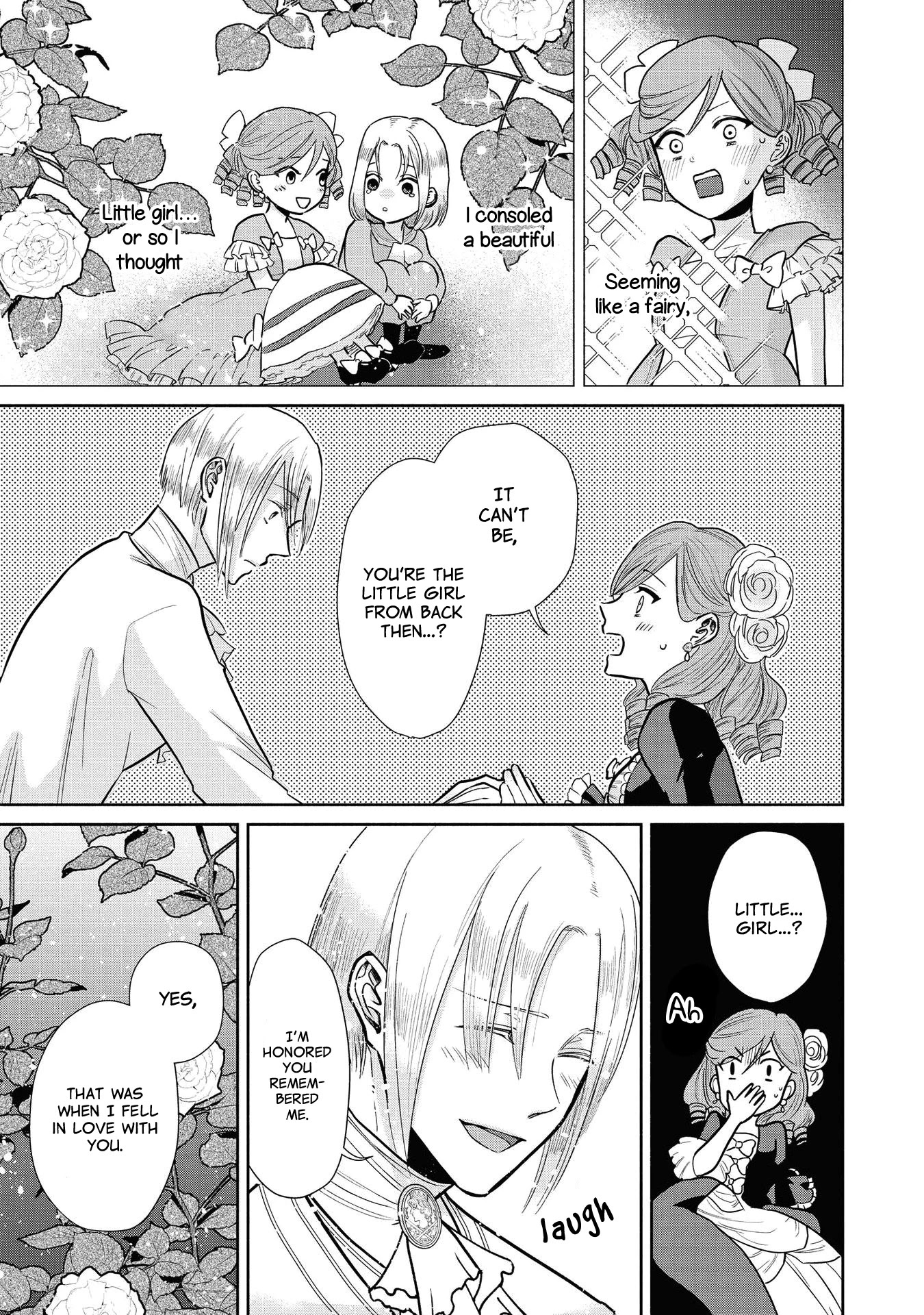 Though I May Be a Villainess, I'll Show You I Can Obtain Happiness! Chapter 1.5 page 21 - Vol.1 Chapter 5: The Villainess Trifles with the Second Prince's First Love