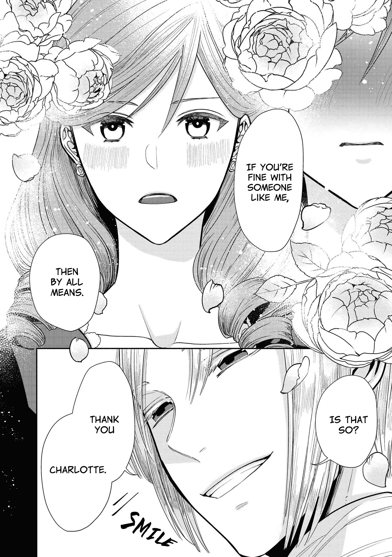 Though I May Be a Villainess, I'll Show You I Can Obtain Happiness! Chapter 1.5 page 24 - Vol.1 Chapter 5: The Villainess Trifles with the Second Prince's First Love
