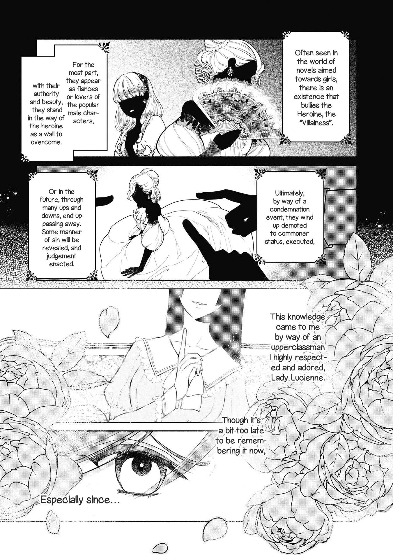 Though I May Be a Villainess, I'll Show You I Can Obtain Happiness! Chapter 1.5 page 5 - Vol.1 Chapter 5: The Villainess Trifles with the Second Prince's First Love