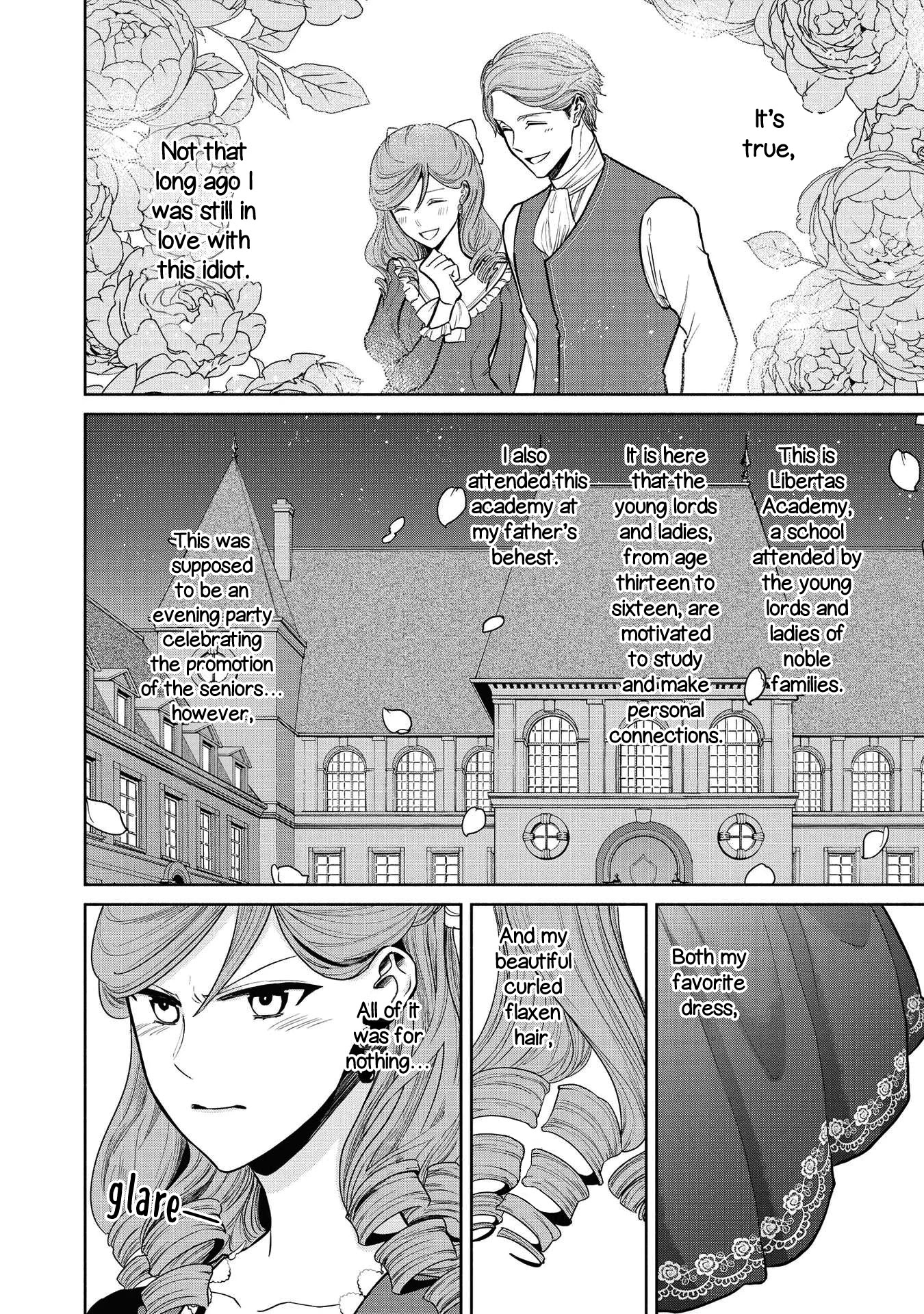 Though I May Be a Villainess, I'll Show You I Can Obtain Happiness! Chapter 1.5 page 8 - Vol.1 Chapter 5: The Villainess Trifles with the Second Prince's First Love