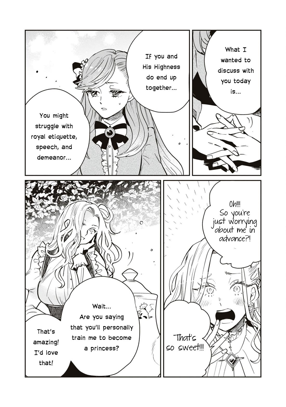 Though I May Be a Villainess, I'll Show You I Can Obtain Happiness! Chapter 10.2 page 19 - Vol.10 Chapter 2: I Knew My Engagement Would be Broken, So I Took the Initiative