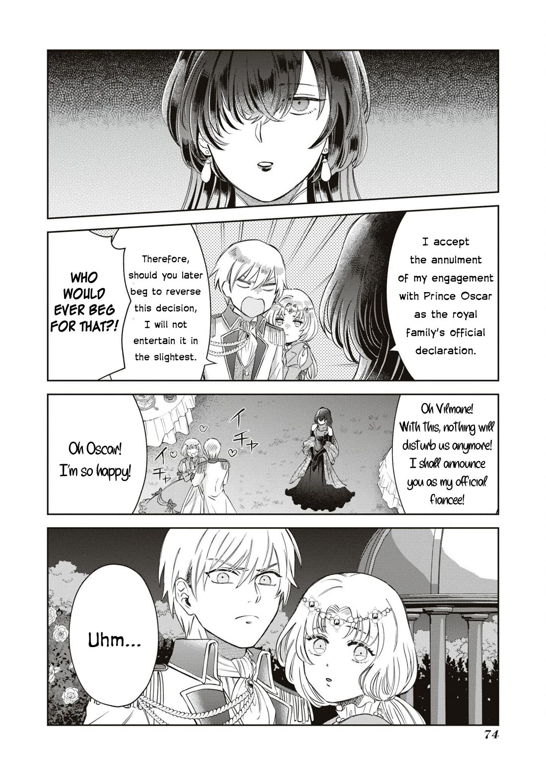 Though I May Be a Villainess, I'll Show You I Can Obtain Happiness! Chapter 10.3 page 9 - Vol.10 Chapter 3: The Veil Princess Smiles at Night: The Real Reason She Hid Her Face