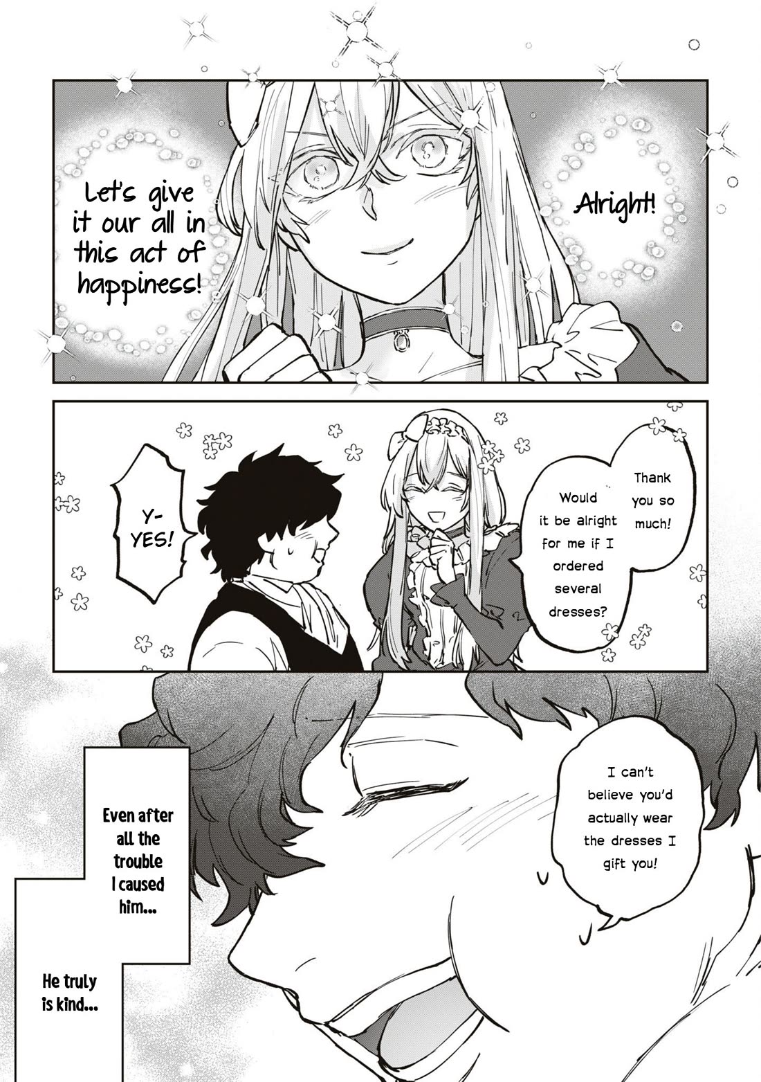 Though I May Be a Villainess, I'll Show You I Can Obtain Happiness! Chapter 10.4 page 26 - Vol.10 Chapter 4: The Frontier Swine Idolizes The Fairy Princess