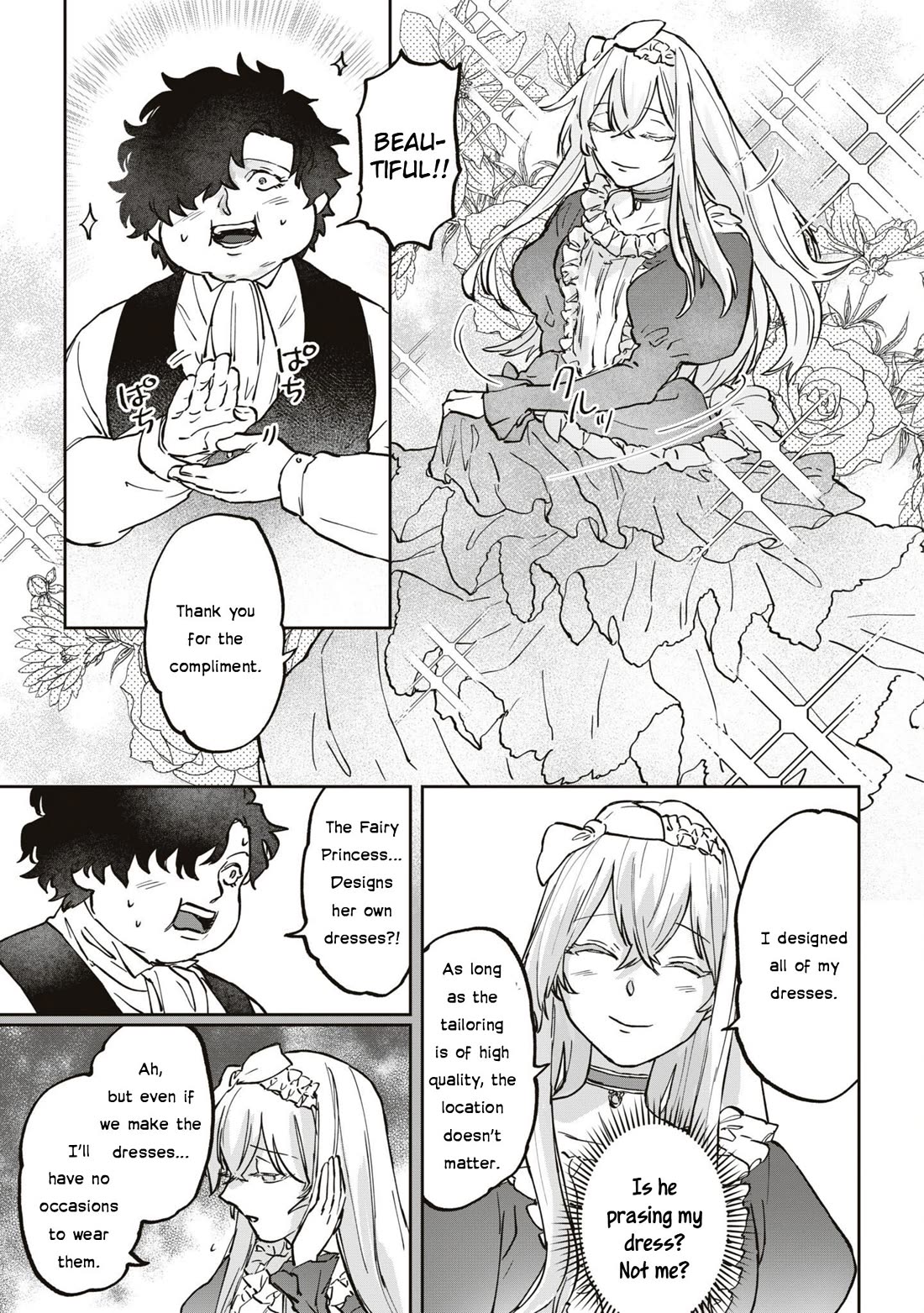 Though I May Be a Villainess, I'll Show You I Can Obtain Happiness! Chapter 10.4 page 28 - Vol.10 Chapter 4: The Frontier Swine Idolizes The Fairy Princess