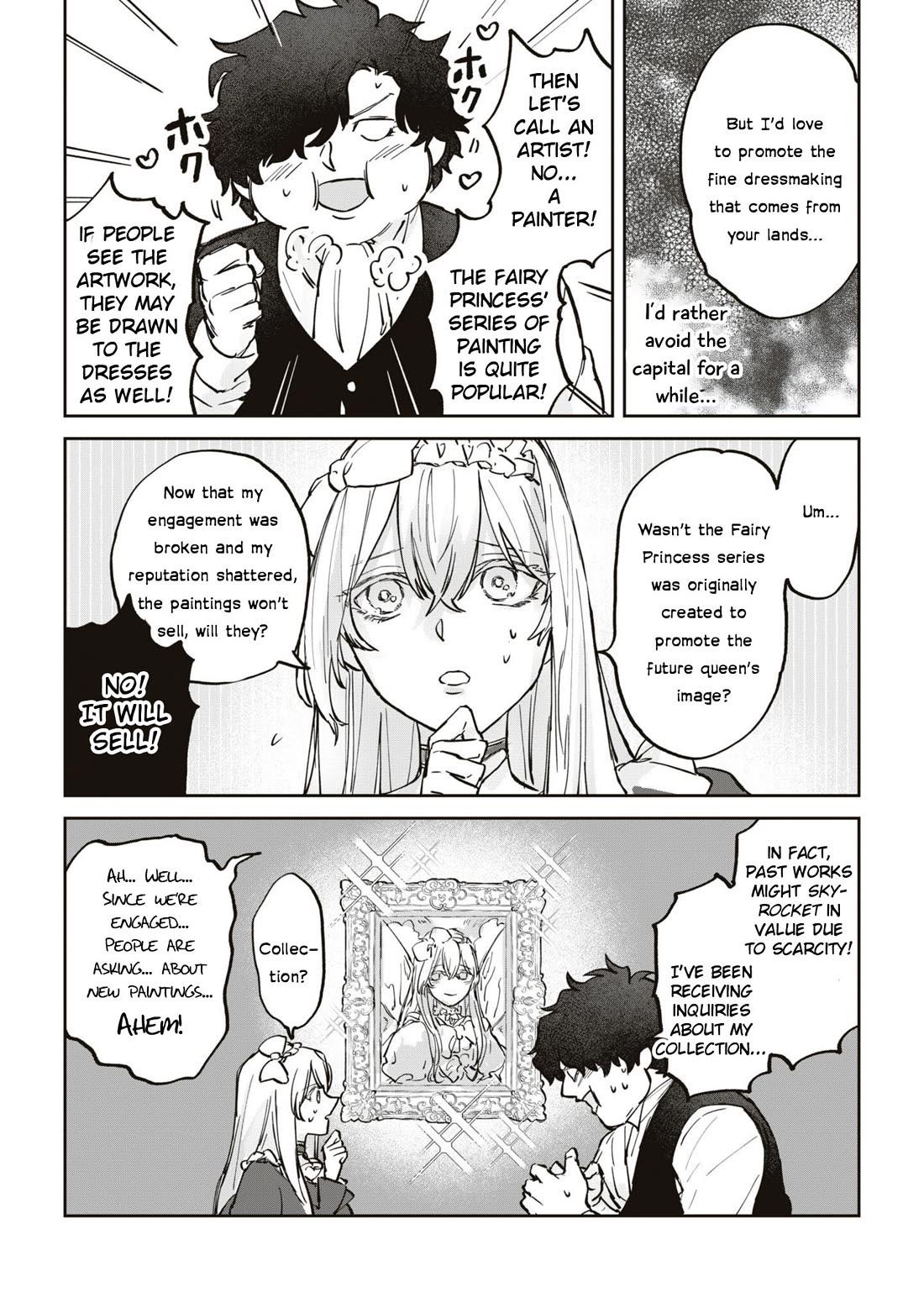 Though I May Be a Villainess, I'll Show You I Can Obtain Happiness! Chapter 10.4 page 29 - Vol.10 Chapter 4: The Frontier Swine Idolizes The Fairy Princess