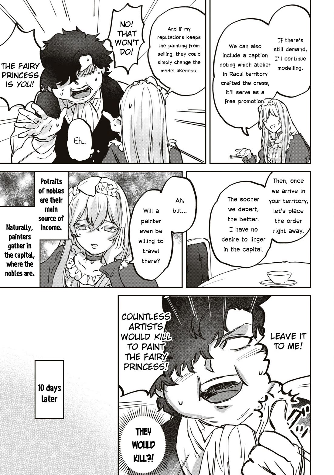 Though I May Be a Villainess, I'll Show You I Can Obtain Happiness! Chapter 10.4 page 30 - Vol.10 Chapter 4: The Frontier Swine Idolizes The Fairy Princess