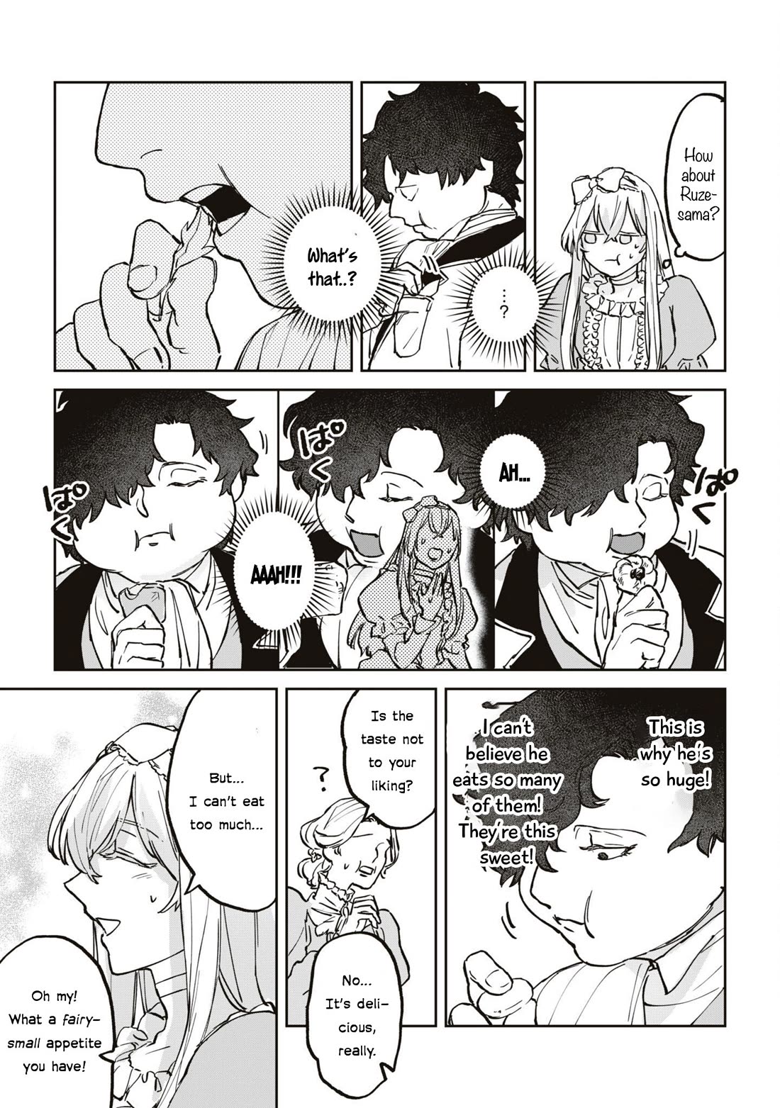 Though I May Be a Villainess, I'll Show You I Can Obtain Happiness! Chapter 10.4 page 34 - Vol.10 Chapter 4: The Frontier Swine Idolizes The Fairy Princess