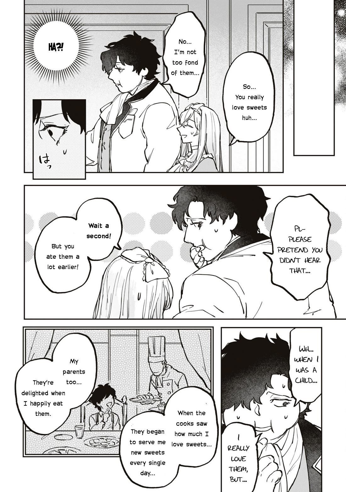 Though I May Be a Villainess, I'll Show You I Can Obtain Happiness! Chapter 10.4 page 35 - Vol.10 Chapter 4: The Frontier Swine Idolizes The Fairy Princess