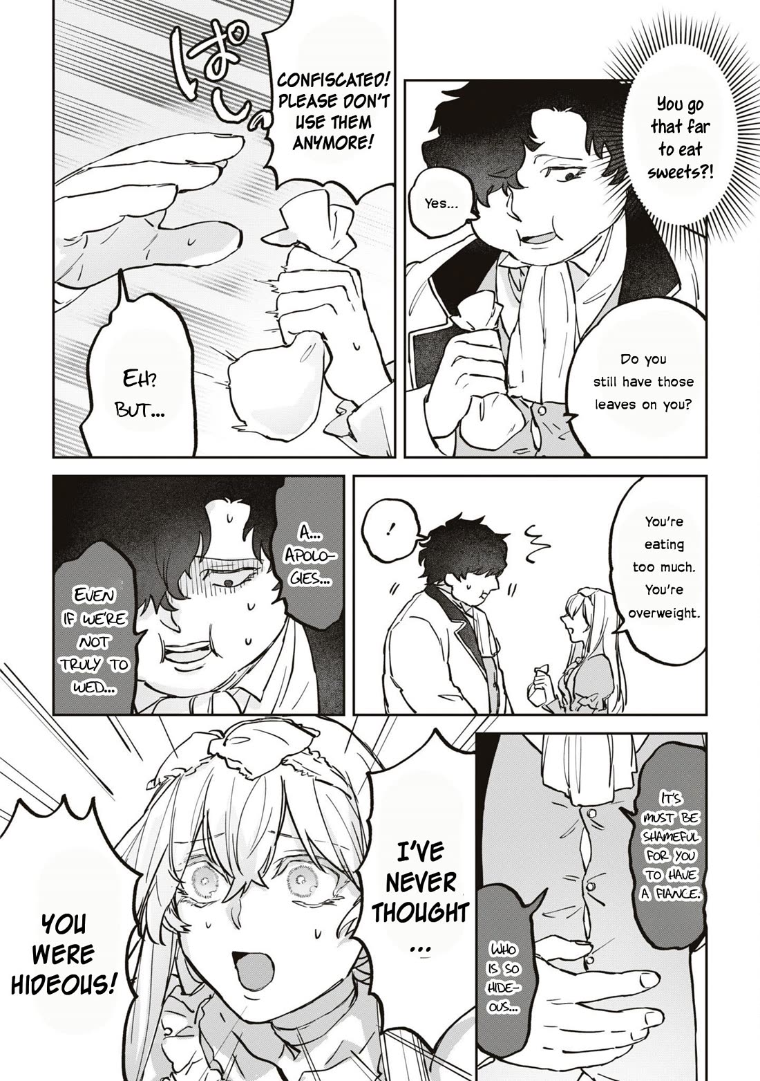 Though I May Be a Villainess, I'll Show You I Can Obtain Happiness! Chapter 10.4 page 37 - Vol.10 Chapter 4: The Frontier Swine Idolizes The Fairy Princess