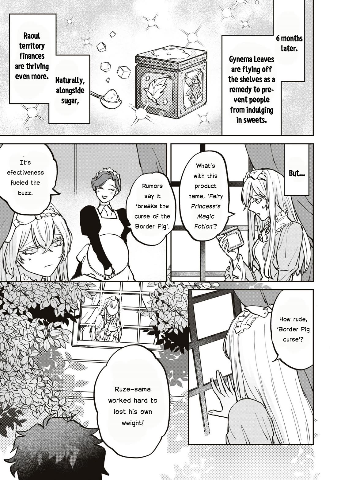 Though I May Be a Villainess, I'll Show You I Can Obtain Happiness! Chapter 10.4 page 42 - Vol.10 Chapter 4: The Frontier Swine Idolizes The Fairy Princess