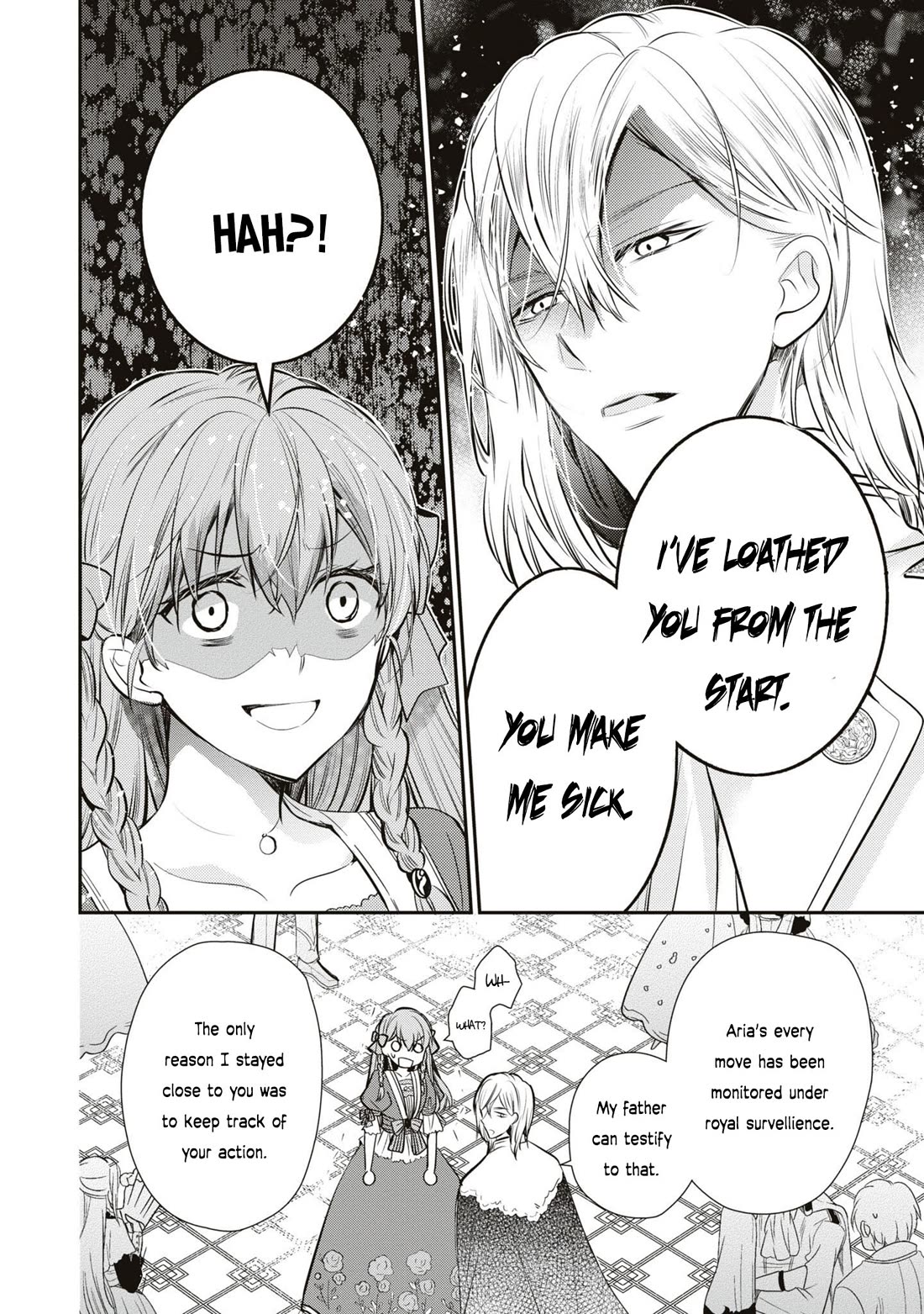 Though I May Be a Villainess, I'll Show You I Can Obtain Happiness! Chapter 10.5 page 27 - Vol.10 Chapter 5: The Villainess and The Yandere Prince