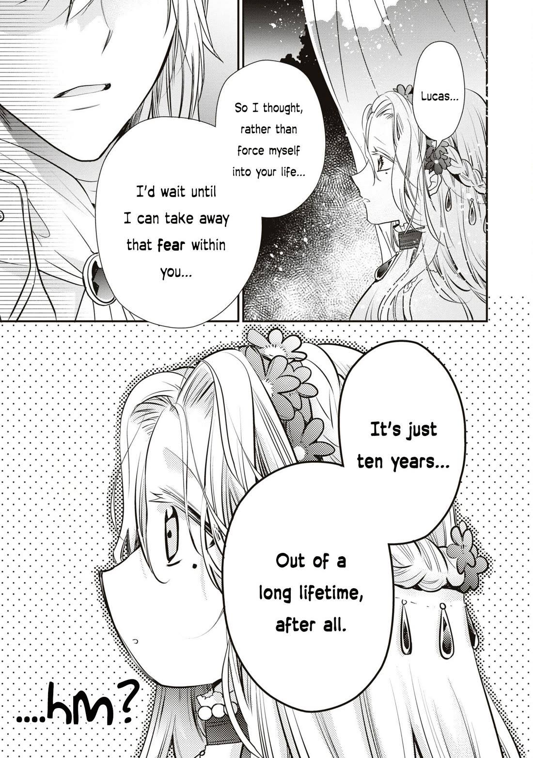 Though I May Be a Villainess, I'll Show You I Can Obtain Happiness! Chapter 10.5 page 36 - Vol.10 Chapter 5: The Villainess and The Yandere Prince
