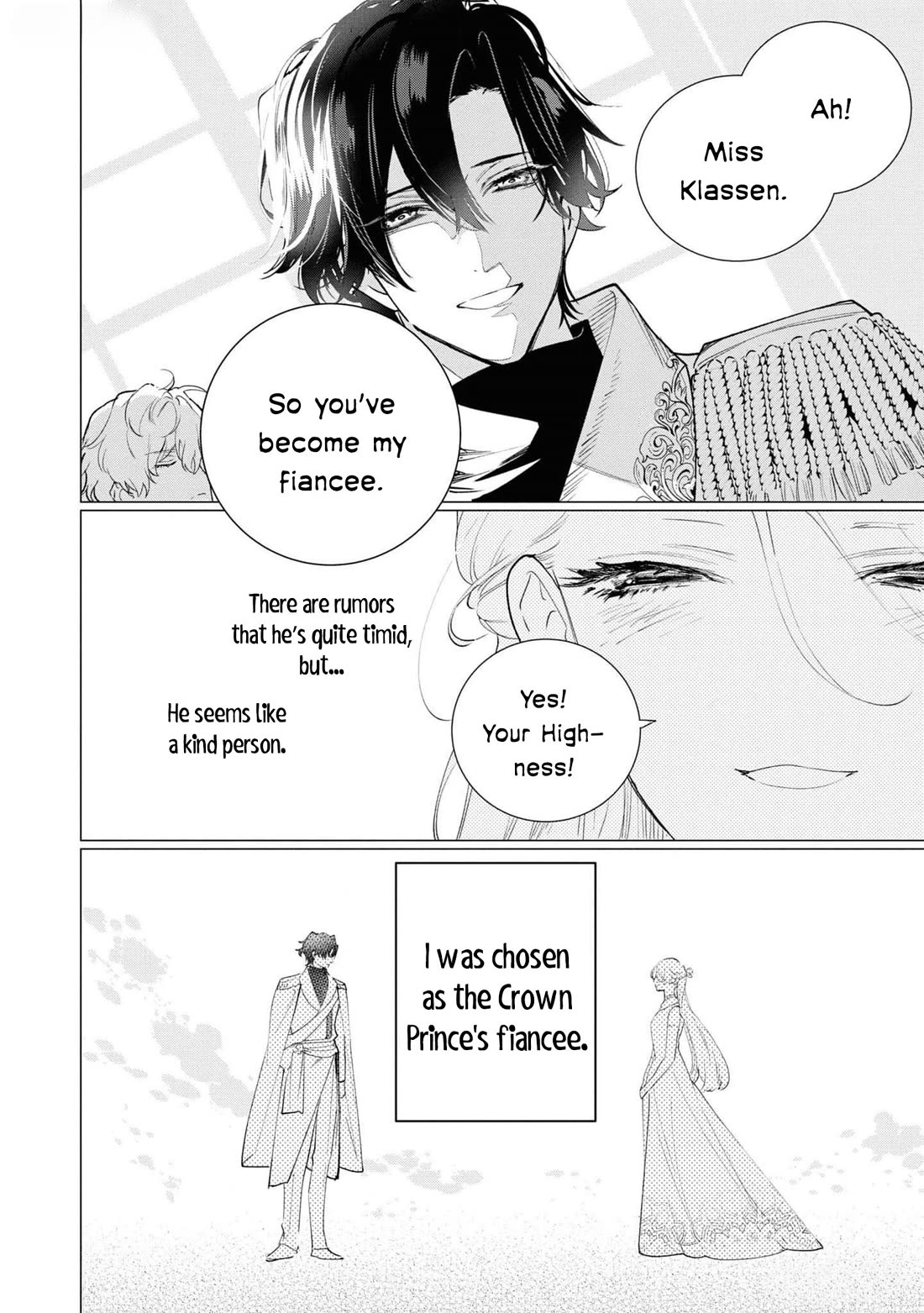 Though I May Be a Villainess, I'll Show You I Can Obtain Happiness! Chapter 11.1 page 14 - Vol.11 Chapter 1: The Crimson Noble Lady Has Low Self-Esteem!