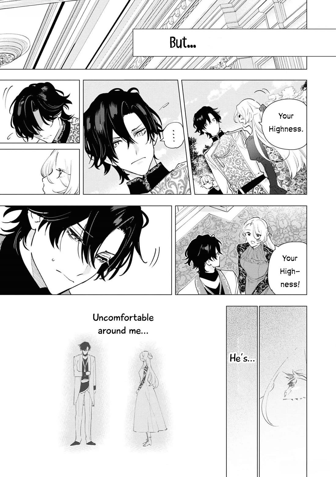 Though I May Be a Villainess, I'll Show You I Can Obtain Happiness! Chapter 11.1 page 15 - Vol.11 Chapter 1: The Crimson Noble Lady Has Low Self-Esteem!