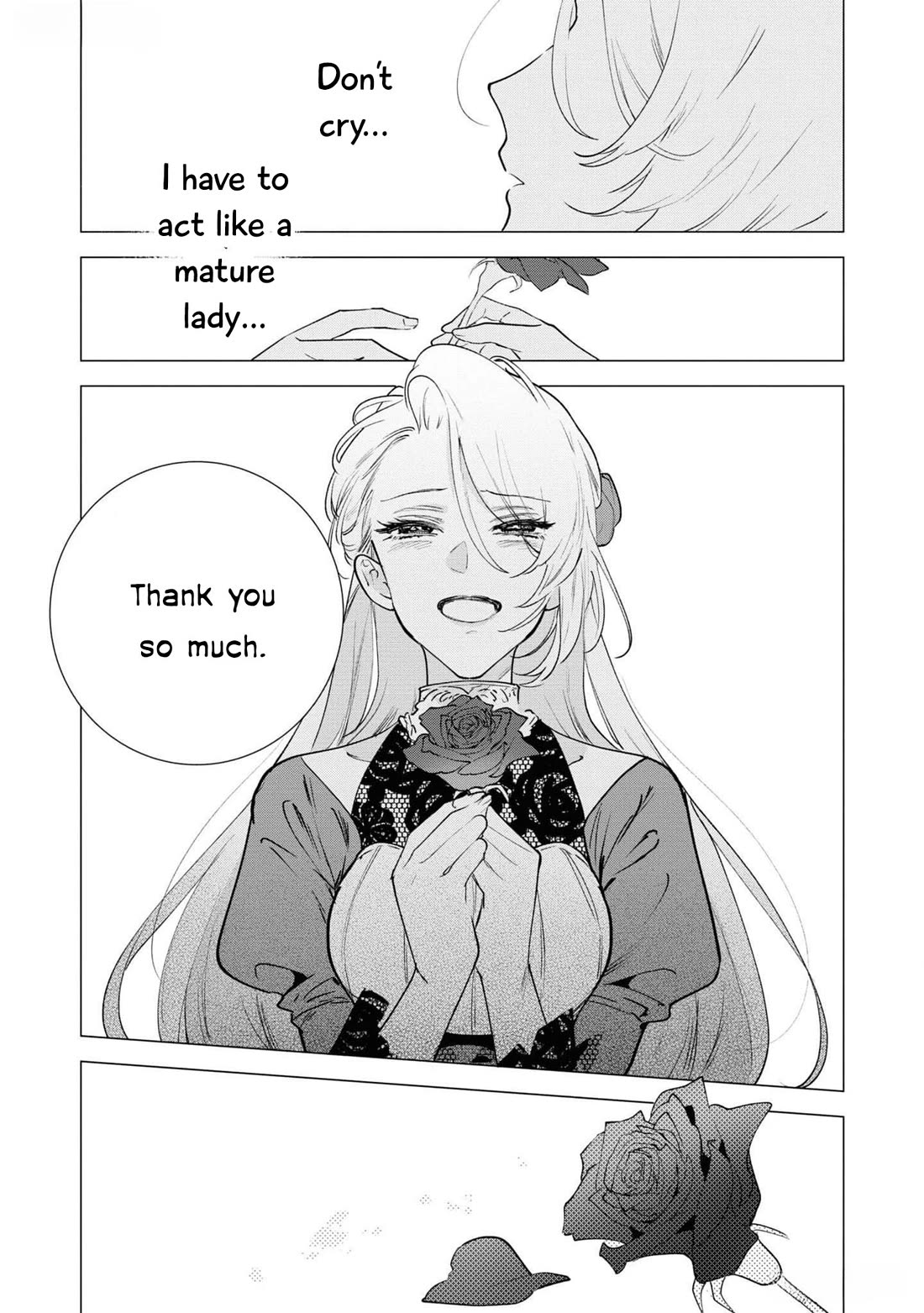 Though I May Be a Villainess, I'll Show You I Can Obtain Happiness! Chapter 11.1 page 23 - Vol.11 Chapter 1: The Crimson Noble Lady Has Low Self-Esteem!
