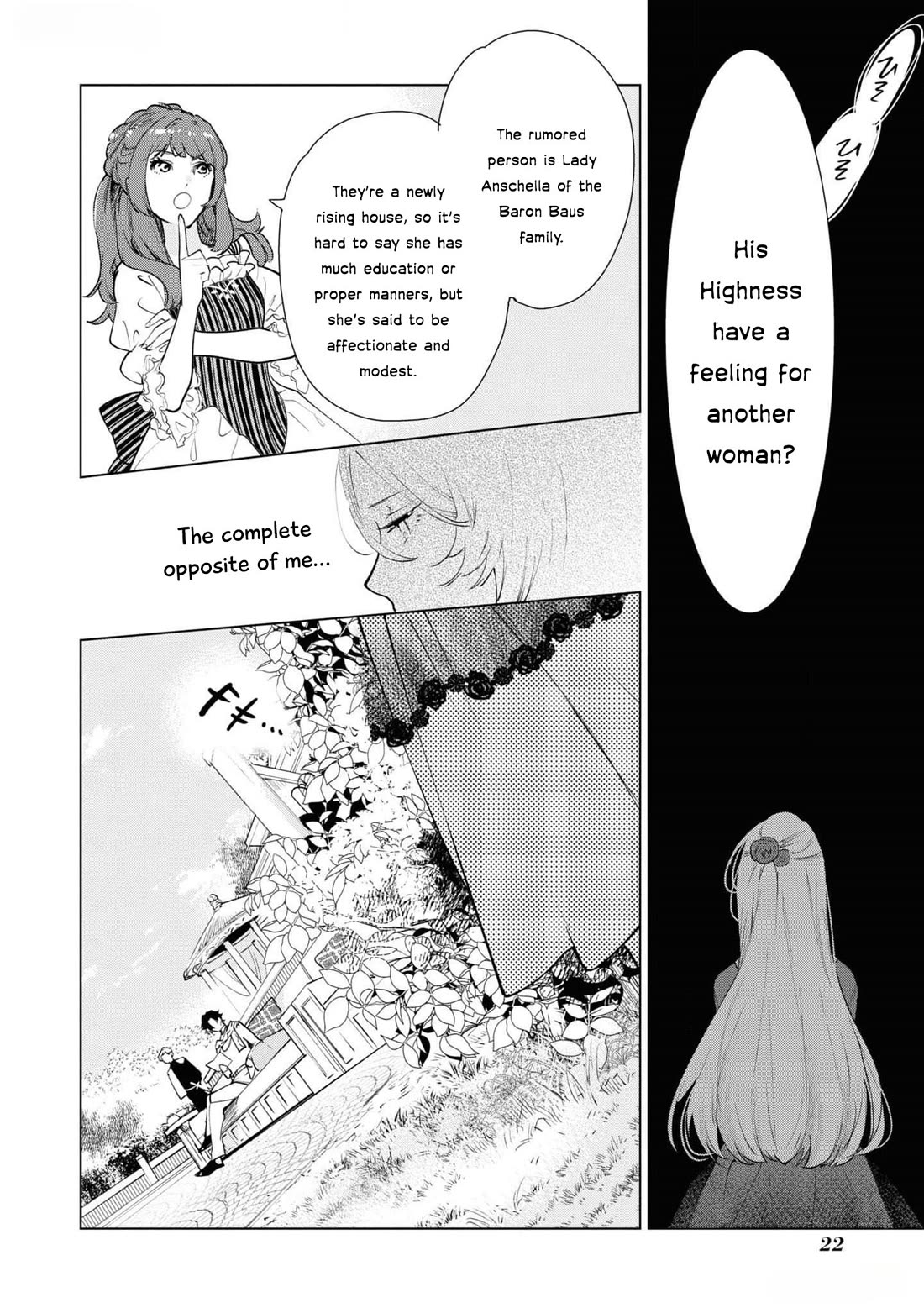 Though I May Be a Villainess, I'll Show You I Can Obtain Happiness! Chapter 11.1 page 24 - Vol.11 Chapter 1: The Crimson Noble Lady Has Low Self-Esteem!