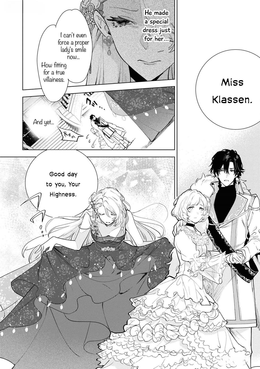 Though I May Be a Villainess, I'll Show You I Can Obtain Happiness! Chapter 11.1 page 30 - Vol.11 Chapter 1: The Crimson Noble Lady Has Low Self-Esteem!