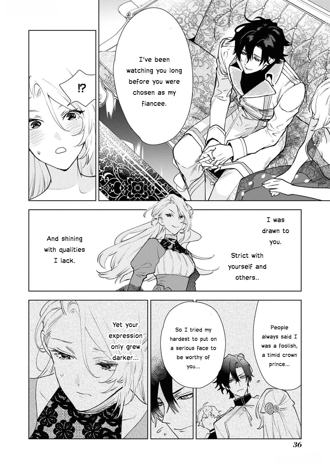 Though I May Be a Villainess, I'll Show You I Can Obtain Happiness! Chapter 11.1 page 38 - Vol.11 Chapter 1: The Crimson Noble Lady Has Low Self-Esteem!