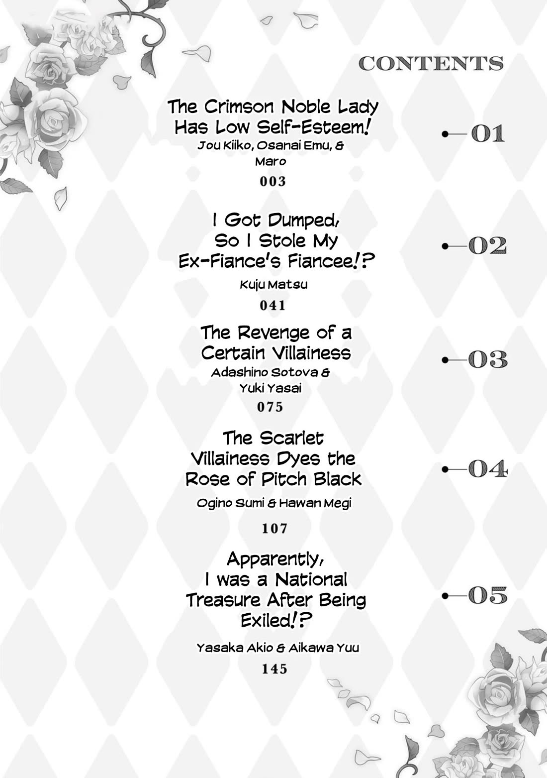 Though I May Be a Villainess, I'll Show You I Can Obtain Happiness! Chapter 11.1 page 4 - Vol.11 Chapter 1: The Crimson Noble Lady Has Low Self-Esteem!