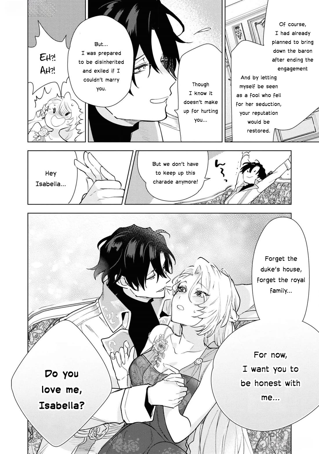 Though I May Be a Villainess, I'll Show You I Can Obtain Happiness! Chapter 11.1 page 40 - Vol.11 Chapter 1: The Crimson Noble Lady Has Low Self-Esteem!