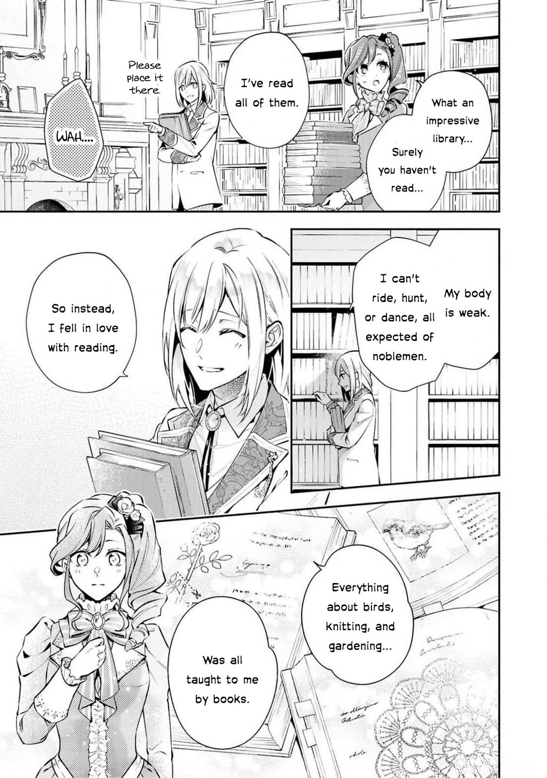 Though I May Be a Villainess, I'll Show You I Can Obtain Happiness! Chapter 12.1 page 18 - Vol.12 Chapter 1: Love in the Rose Garden
