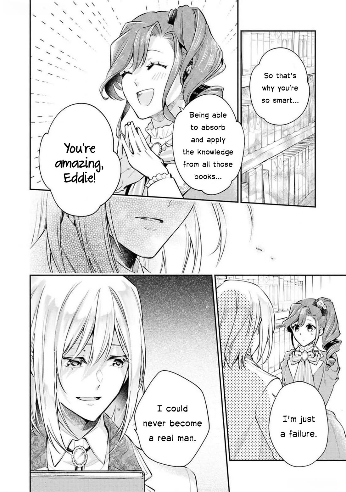 Though I May Be a Villainess, I'll Show You I Can Obtain Happiness! Chapter 12.1 page 19 - Vol.12 Chapter 1: Love in the Rose Garden