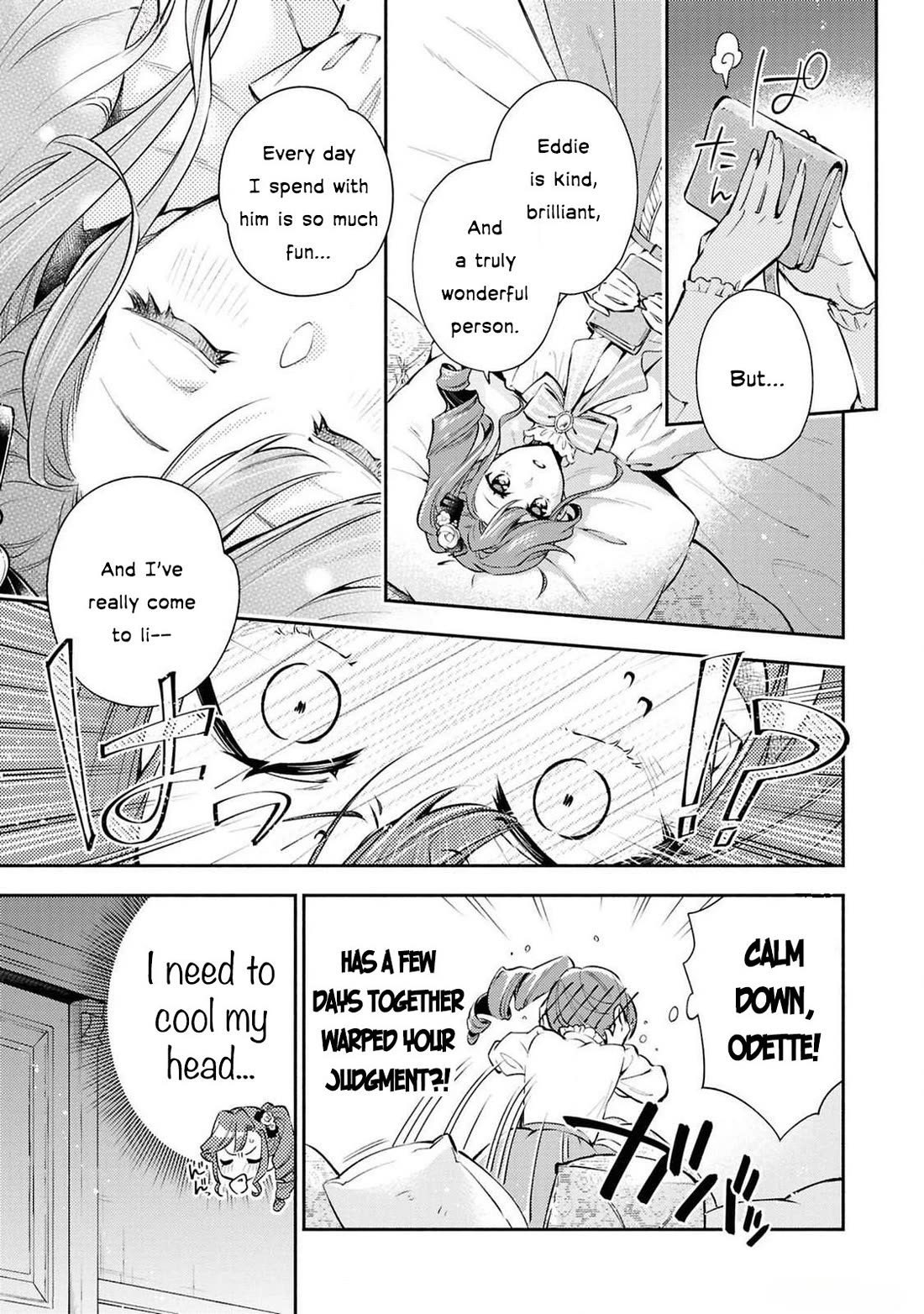 Though I May Be a Villainess, I'll Show You I Can Obtain Happiness! Chapter 12.1 page 24 - Vol.12 Chapter 1: Love in the Rose Garden